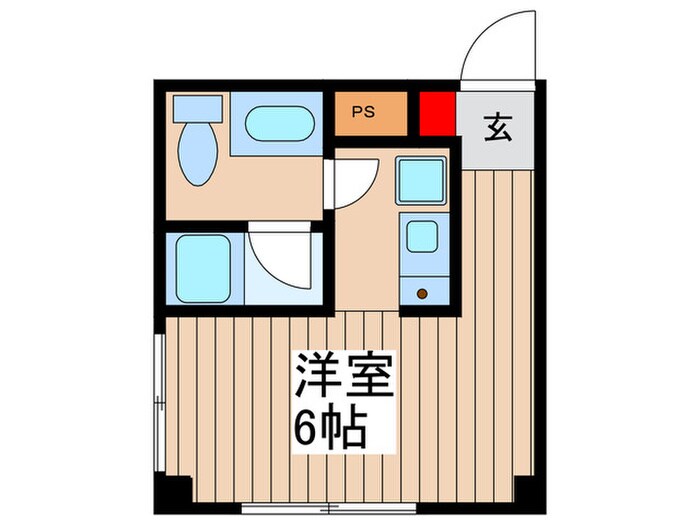 本八幡ファイブの物件間取画像