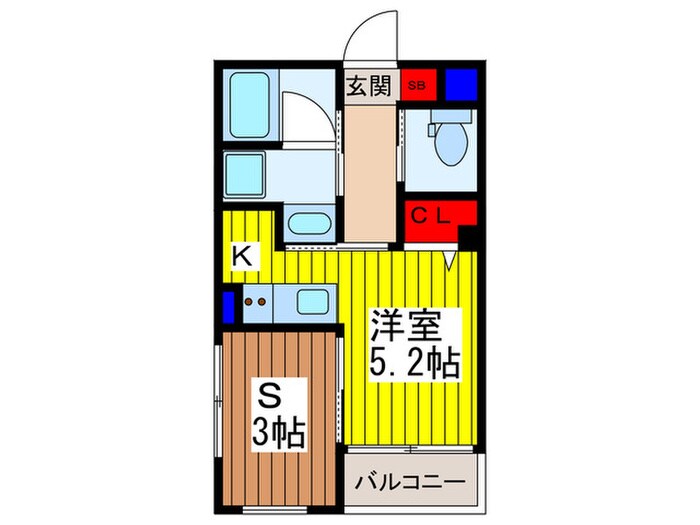 じゅりん彩華の物件間取画像