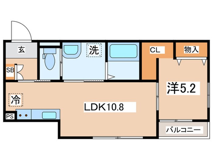 Forest由比ヶ浜の物件間取画像