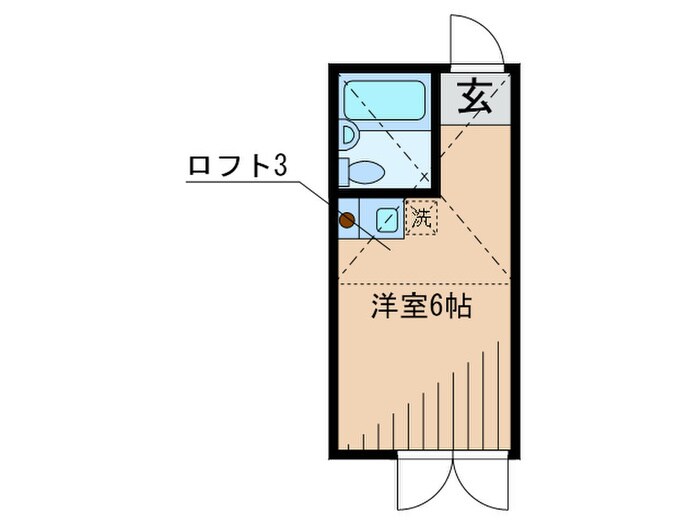 ラ・フル－ルの物件間取画像