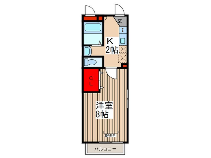 ブライトコ－トの物件間取画像