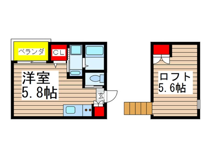 グランプラス幕張の物件間取画像