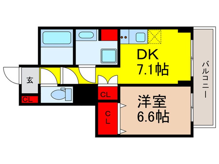 THE　ROOMの物件間取画像