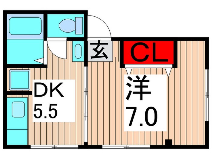 栄ビルの物件間取画像