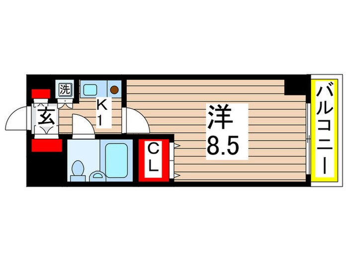 ジェネピア東千葉の物件間取画像