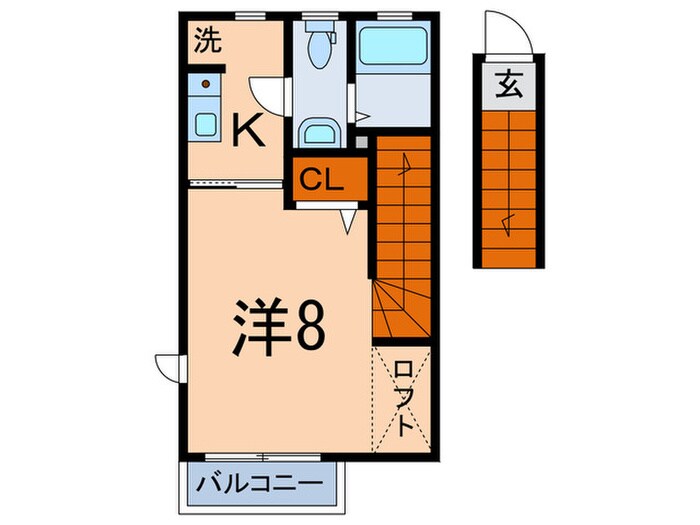 ヴェルメゾンの物件間取画像