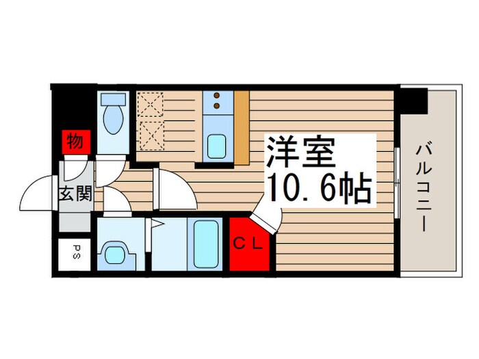 ウィッシュ・スクエア・イーストの物件間取画像