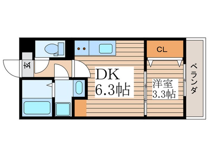 Ｆｕｔｕｒ　Ｍｉｒａｋｕｍａの物件間取画像