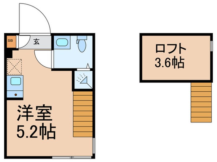 パストラルときわ台の物件間取画像