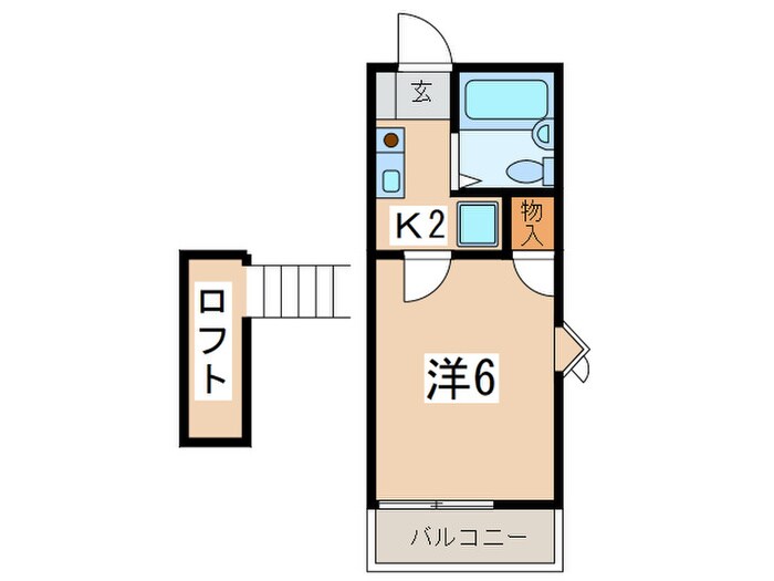 ホワイトハイム白楽の物件間取画像