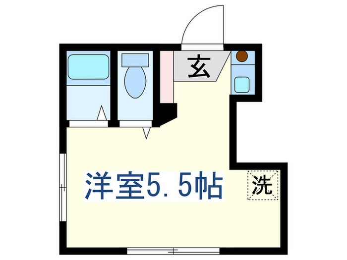 コーポ芙蓉の物件間取画像