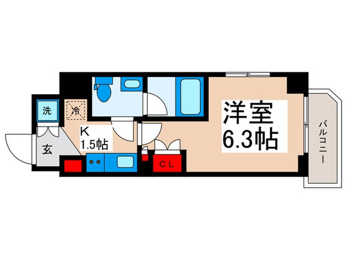 グランカーサ浦安の物件間取画像