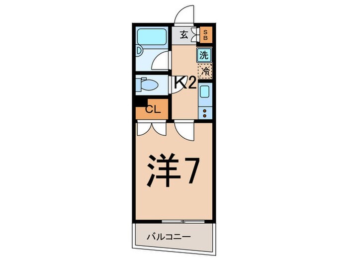 ネオ北千束の物件間取画像