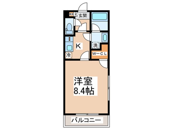 プリムローズの物件間取画像