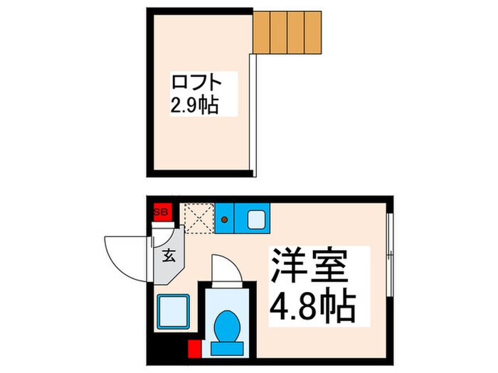 物件間取画像