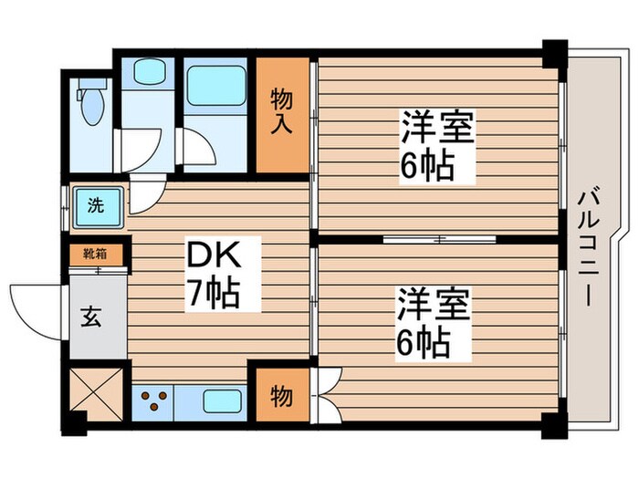 ノブナカハラの物件間取画像