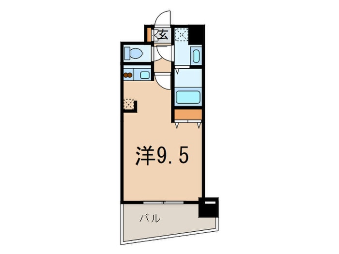 ドゥーエ青物横丁の物件間取画像