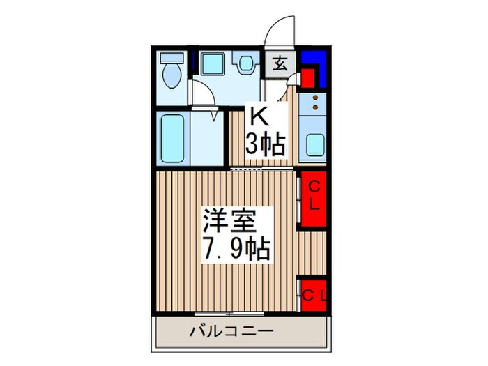 リブリ・八番館の物件間取画像