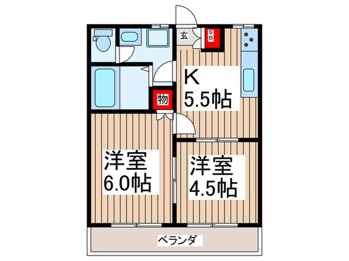 物件間取画像