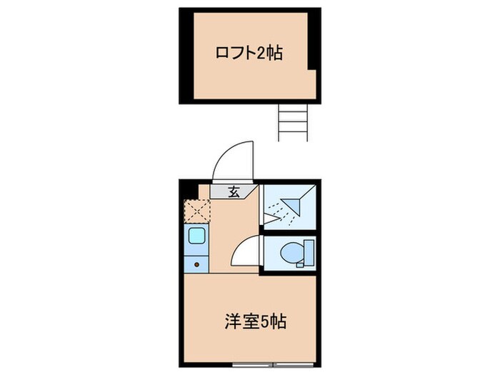 フェリスムーンの物件間取画像