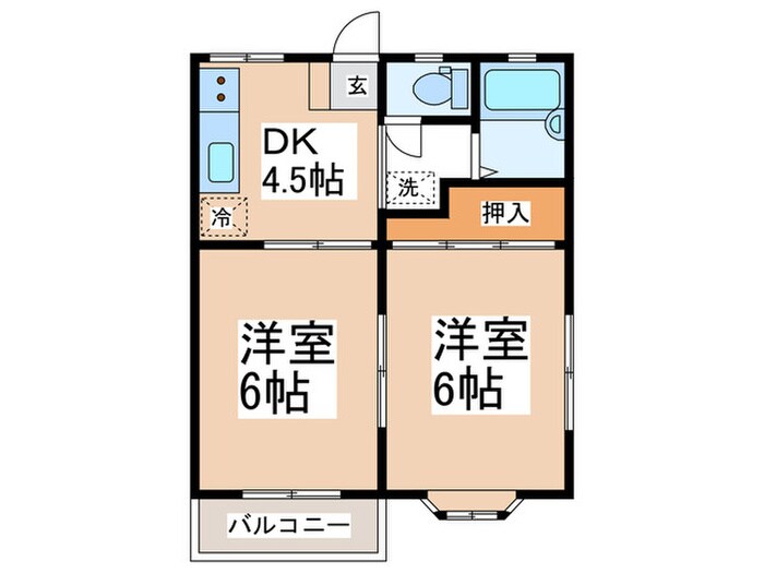 物件間取画像