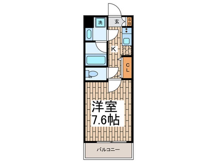 ARCOBALENO UMEYASHIKIの物件間取画像