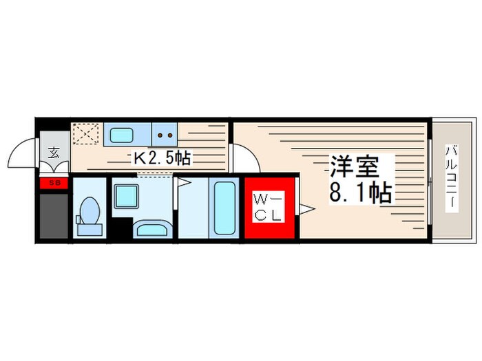 エトワス東葛西の物件間取画像