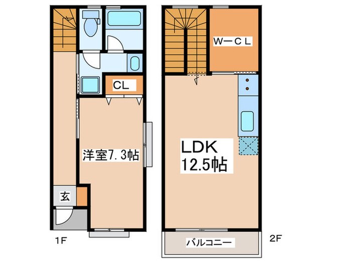 ルーケイノウエの物件間取画像