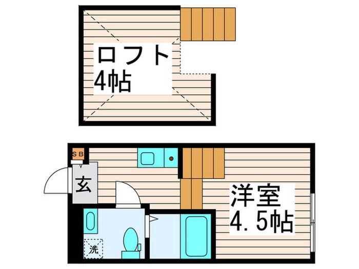 物件間取画像