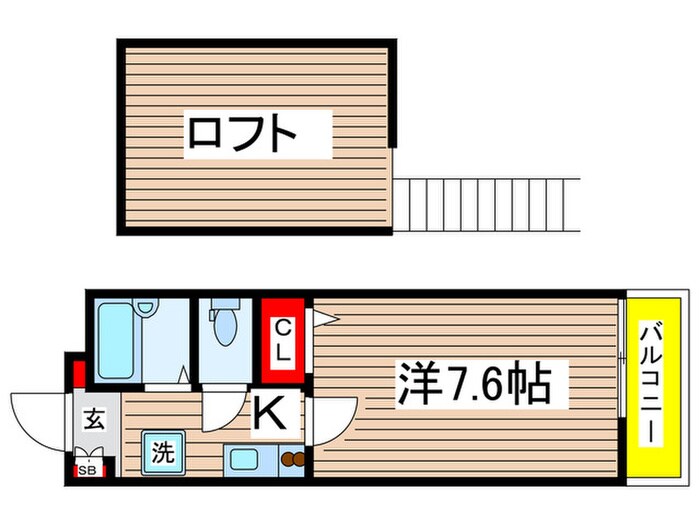 ルネス・Ｋの物件間取画像