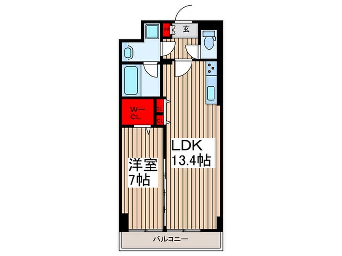 アンサンブルの物件間取画像