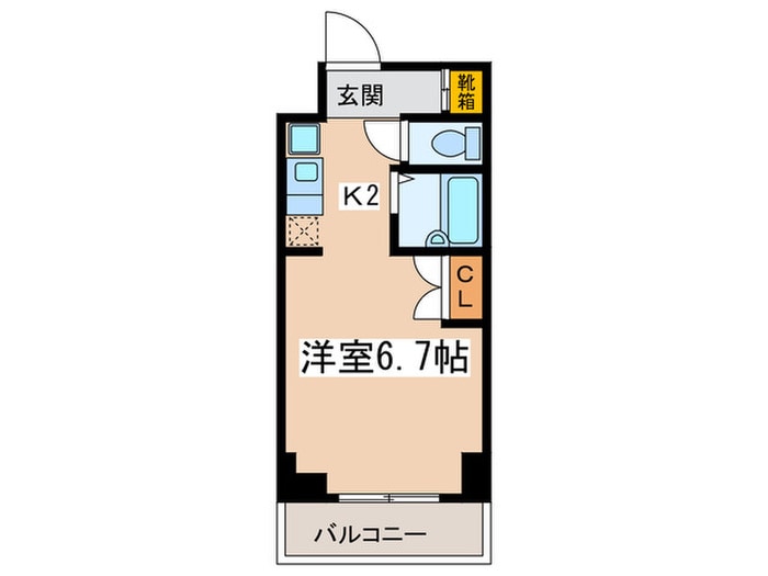 カーサアサノの物件間取画像