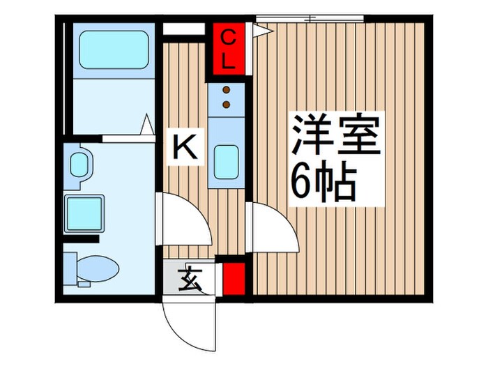 サンライズ豊住の物件間取画像