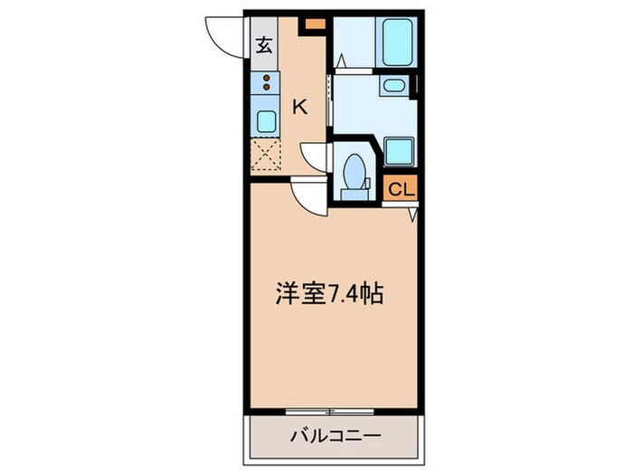 パークアシュエの物件間取画像