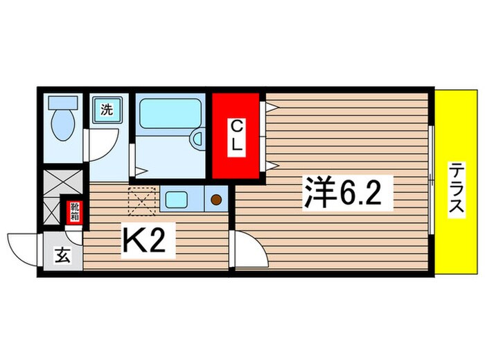 アムールソリアの物件間取画像