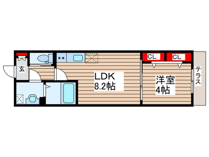 エクウスの物件間取画像