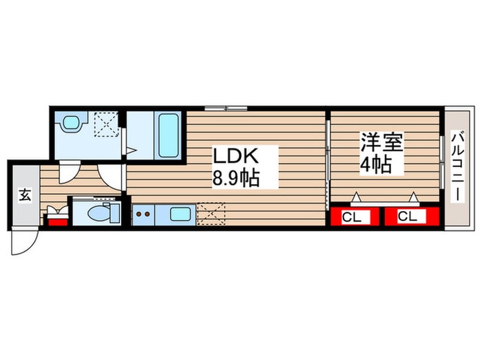 エクウスの物件間取画像