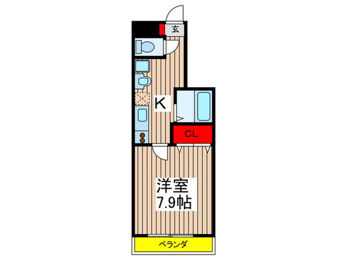 Ｋ．Ｙ南八幡の物件間取画像