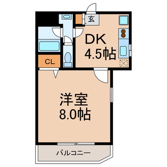 エーデルＴＤの物件間取画像