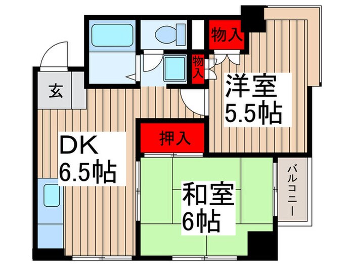 センチュリ－パ－ク北本の物件間取画像