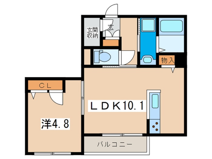 シトラスコートの物件間取画像