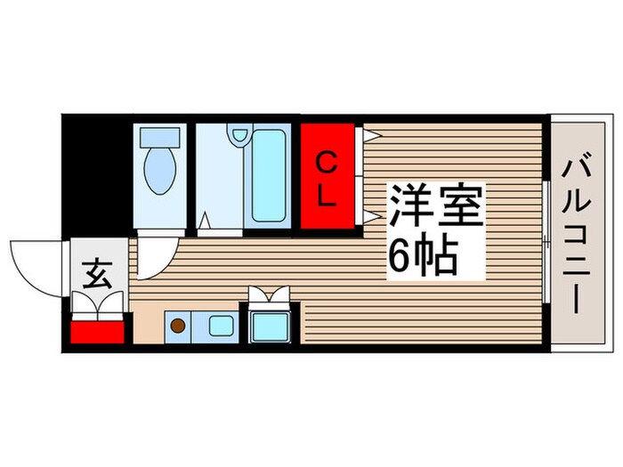 フジマンション末広の物件間取画像