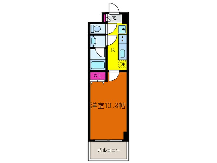 グレイスフォ－トの物件間取画像