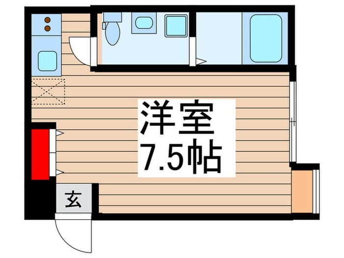 ヒュッゲⅠの物件間取画像