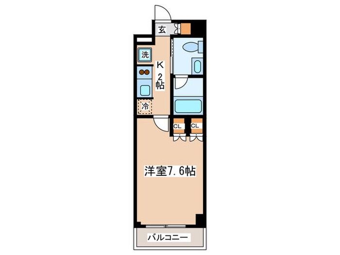 プラウドフラット仙川Ⅱの物件間取画像