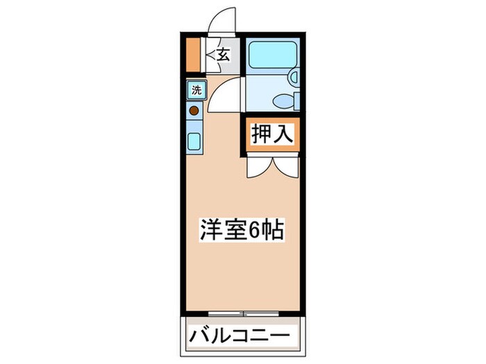 サングロリアスコ－ポの物件間取画像