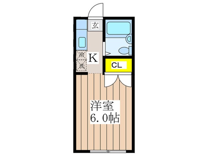 モンシャトー渡辺の物件間取画像
