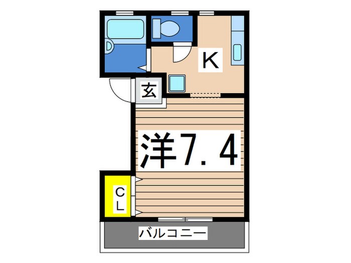 コ－トベルの物件間取画像