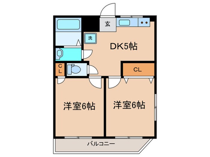 物件間取画像