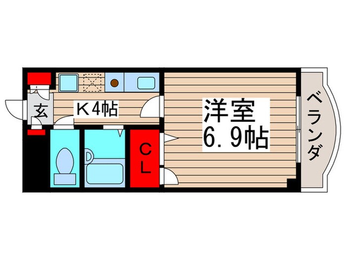 ジェイワンヒルズ西船の物件間取画像